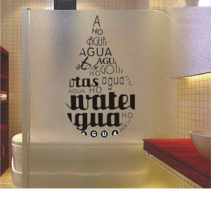Free-shipping-Promotion-New-Big-3D-antique-quote-water-drop-Black-wall ...