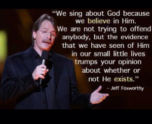 Did you know Jeff Foxworthy said this?
