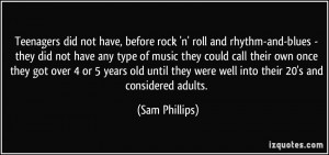 More Sam Phillips Quotes