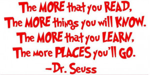 quotes about books dr seuss quotes about bo