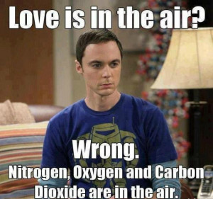 Nooo! you are wrong, how love can be in the air?