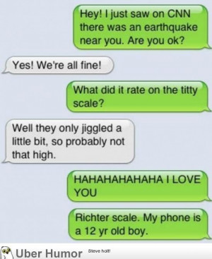 Funny Quotes About Earthquakes