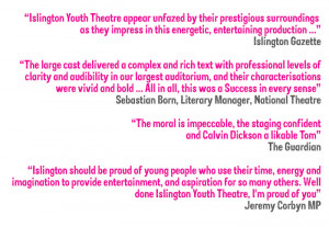 Technical Theatre Quotes National theatre performance