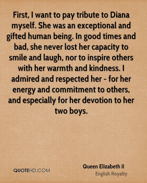 ... commitment to others, and especially for her devotion to her two boys