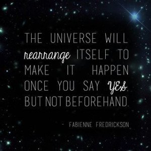 The Universe will rearrange