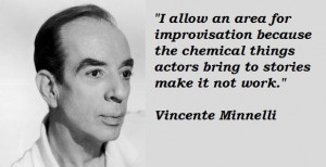 Vincente minnelli famous quotes 3