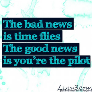 Inspiring quotes sayings time news pilot
