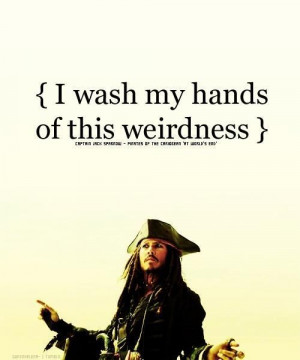 Twitter / TheMovieQuotez: I wash my hands of this weirdness ...