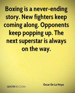 Oscar De La Hoya Quotes