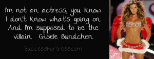 Gisele Bundchen Quote on pushing your limits