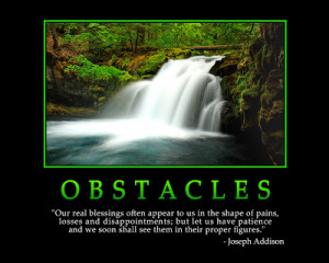 OBSTACLES - Motivational Wallpapers