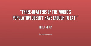 World Population Quotes