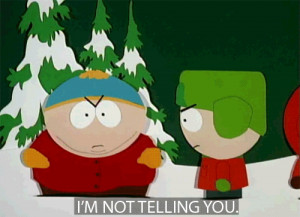 Heh no I’ll tell you. I’m usua-