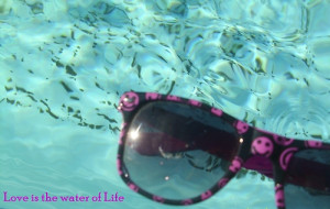 cool, life, quotes, summer, sunglasses, water
