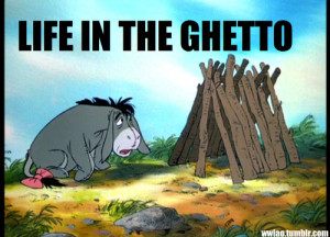 ... , funny, ghetto, ghetto pooh, haha, life, life in ghetto, lol, pooh