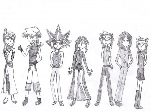 How Draw Yugioh Characters