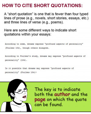 citing long quotes in essays