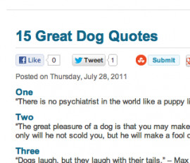 Dog quote #4