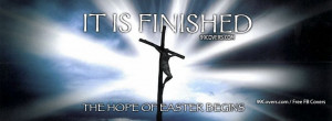 Good Friday Its Finished Facebook Covers