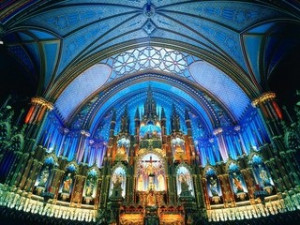 Notre Dame Basilica. Montreal, Canada