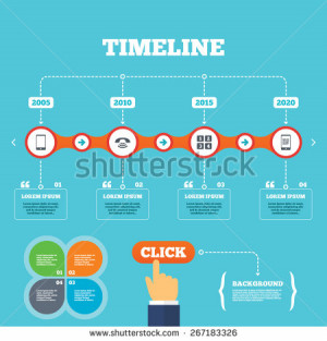 arrows and quotes. Phone icons. Smartphone with Qr code sign. Call ...