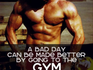 ... go to the gym bodybuilding quotes ronnie schurzeberg had a bad day go