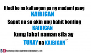 Kaibigan Tagalog Quotes Images