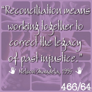 Reconciliation #Madiba
