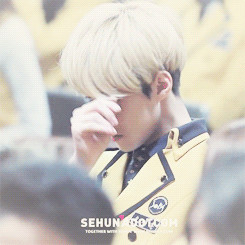 exo exo k sehun exok sehun!gif he's so beautiful idek anymore