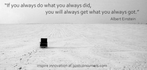Innovation Inspiration 7: Don’t Do What You Always Did