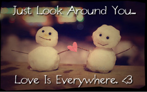 love-cute-life-snowmen-winter-christmas-snow-cold-hearts-small-pretty ...