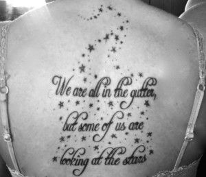 my oscar wilde quote