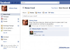 johnny depp plane crash