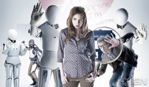 Karen Gillan as Amy Pond in The Girl Who Waited.