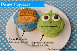 chameleon pascal cupcakes and mama hook s gold doubloon cupcakes