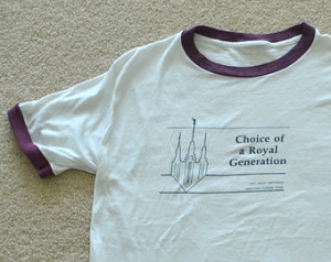 ... 1987 LDS Youth Conference R inger T Shirt from Orem, Utah - Mormon