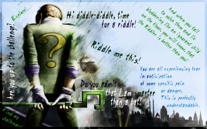 arkham city the riddler