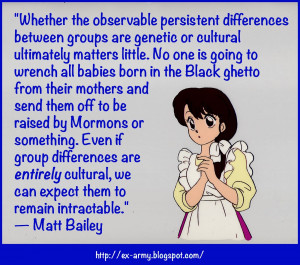 Nature/Nurture Moot? Sometimes....