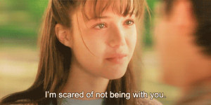 Walk to Remember (2002) Quote (About afriad, gifs, love, sad, scared ...