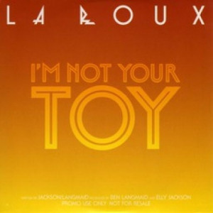 Cover I'M Not Your Toy (Promo CDS)