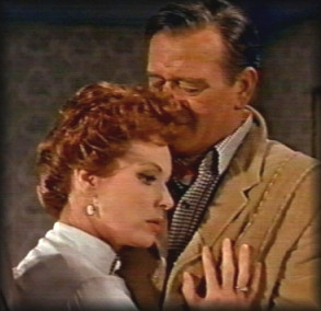 McLintock welcomes his seeminglyreluctant estranged wife home