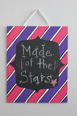 Custom Chalk Board Write Your Own Quote Quotable by MadeOfTheStars, $ ...