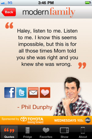 Download Modern Family: Family Sayings free for iPhone, iPod and iPad