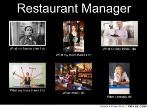 Funny Restaurant Manager Meme