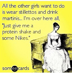LOL except with a Herbalife shake!!Fit, Life, Quotes, Protein Shakes ...