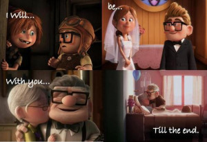 adults, carl and ellie, forever, happy, lost, love kids, love story ...