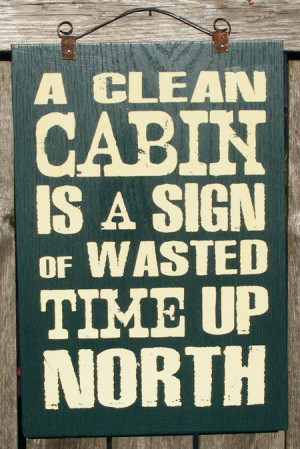 Cabin+Sign+by+ZietlowsCustomSigns+on+Etsy,+$25.00
