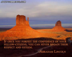 ... You Forget The Confidence Of Your Fellow Citizens - Confidence Quote