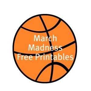 March Madness: Free Basketball Printable: Basketball Printables, Mad ...
