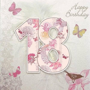Inspirational Quotes For 18th Birthday Girl ~ Happy 18th birthday ...